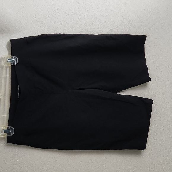 Counterparts shorts womens size 10 black Bermuda stretch pull on shorts - Picture 1 of 8